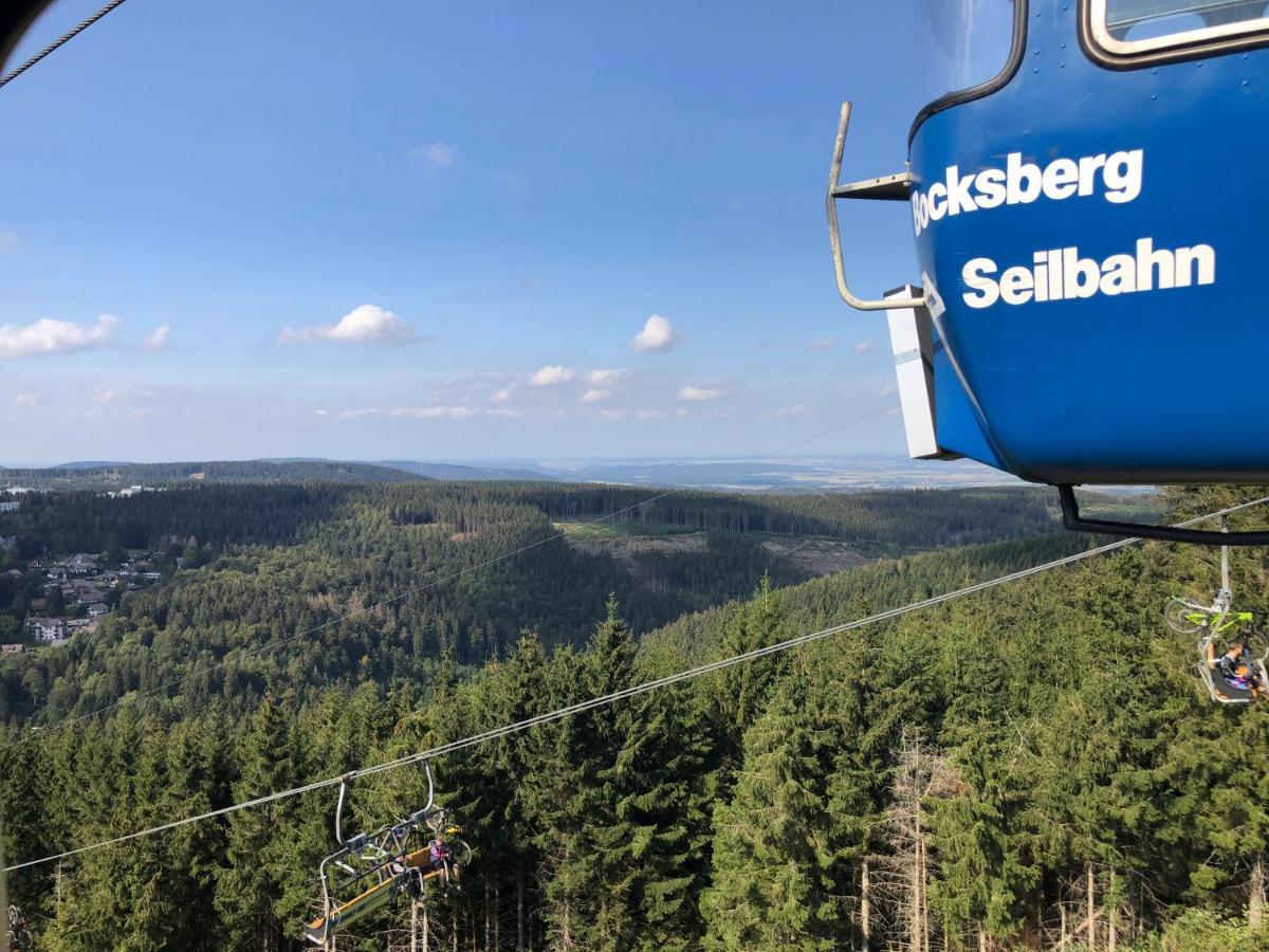 Bocksbergglueck In Hahnenklee, Endreinigung, Bezogene Betten, Handtuecher Inklusive กอสลาร์ ภายนอก รูปภาพ