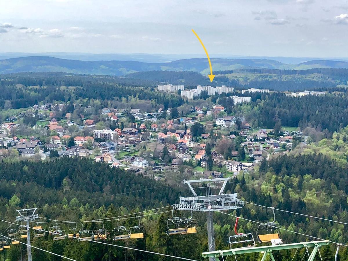 Bocksbergglueck In Hahnenklee, Endreinigung, Bezogene Betten, Handtuecher Inklusive กอสลาร์ ภายนอก รูปภาพ